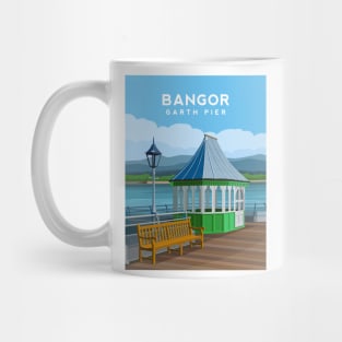 Garth Pier in Bangor, North Wales Mug